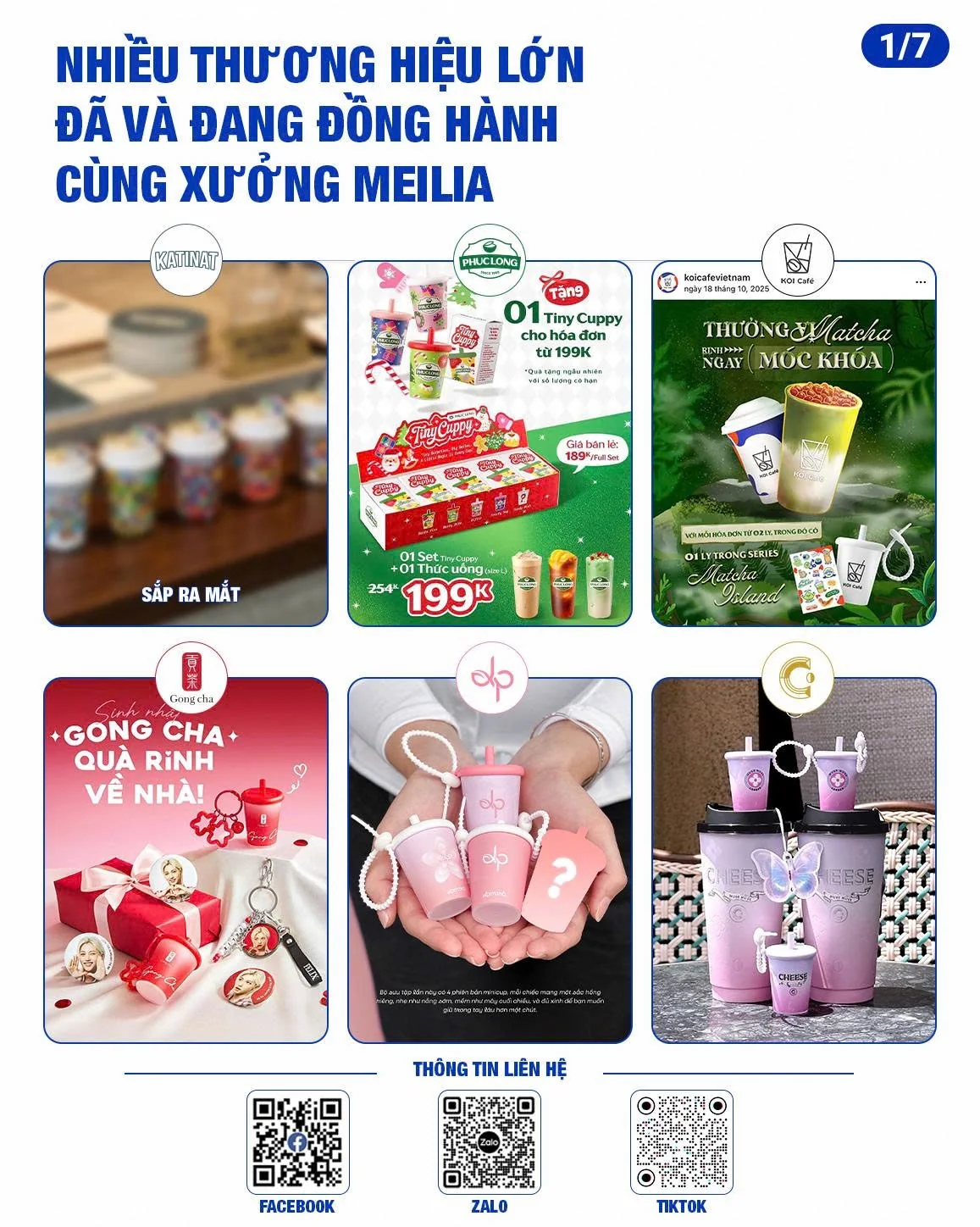 Móc khóa ly mini Meilia