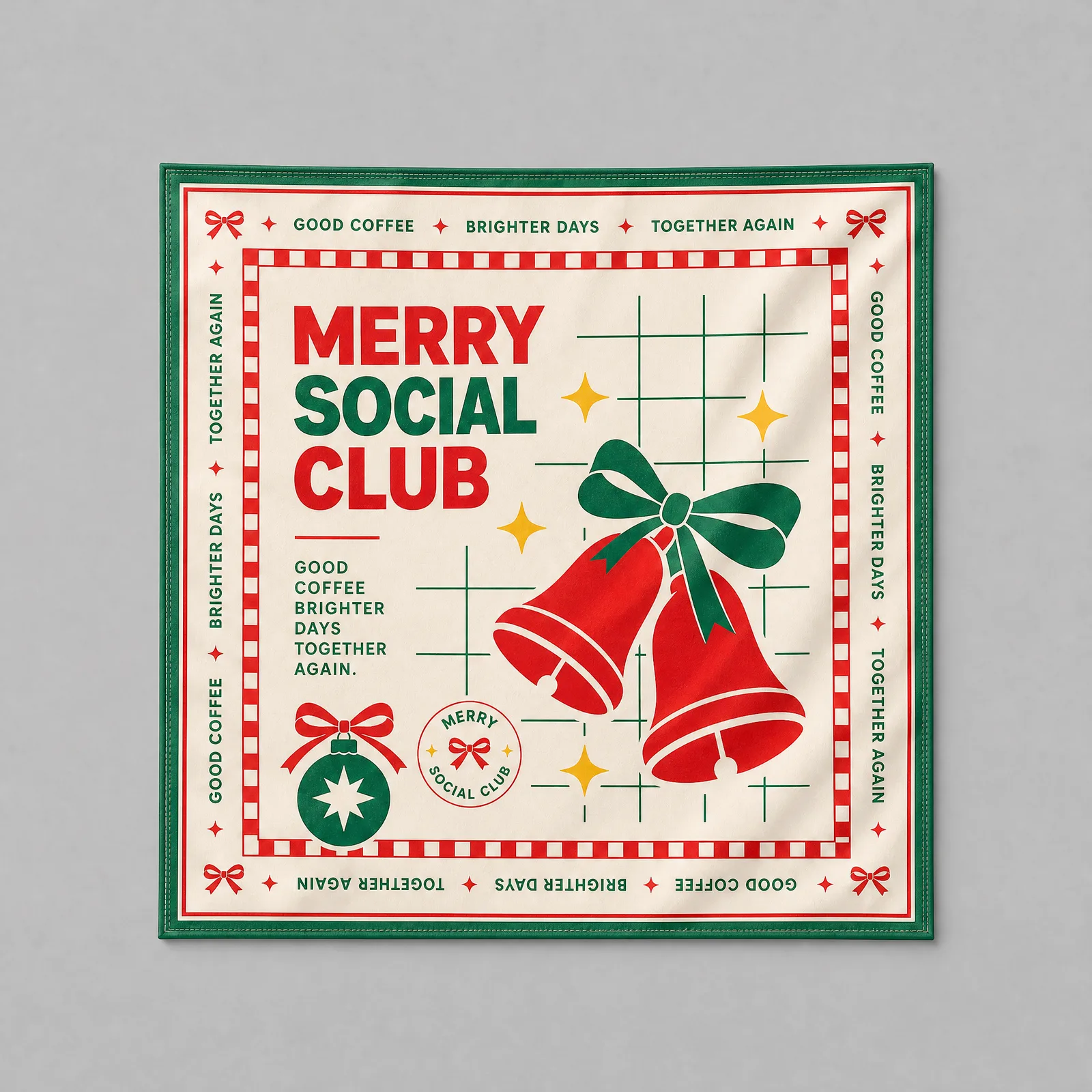 BST Khăn bandana Giáng Sinh — Merry Social Club