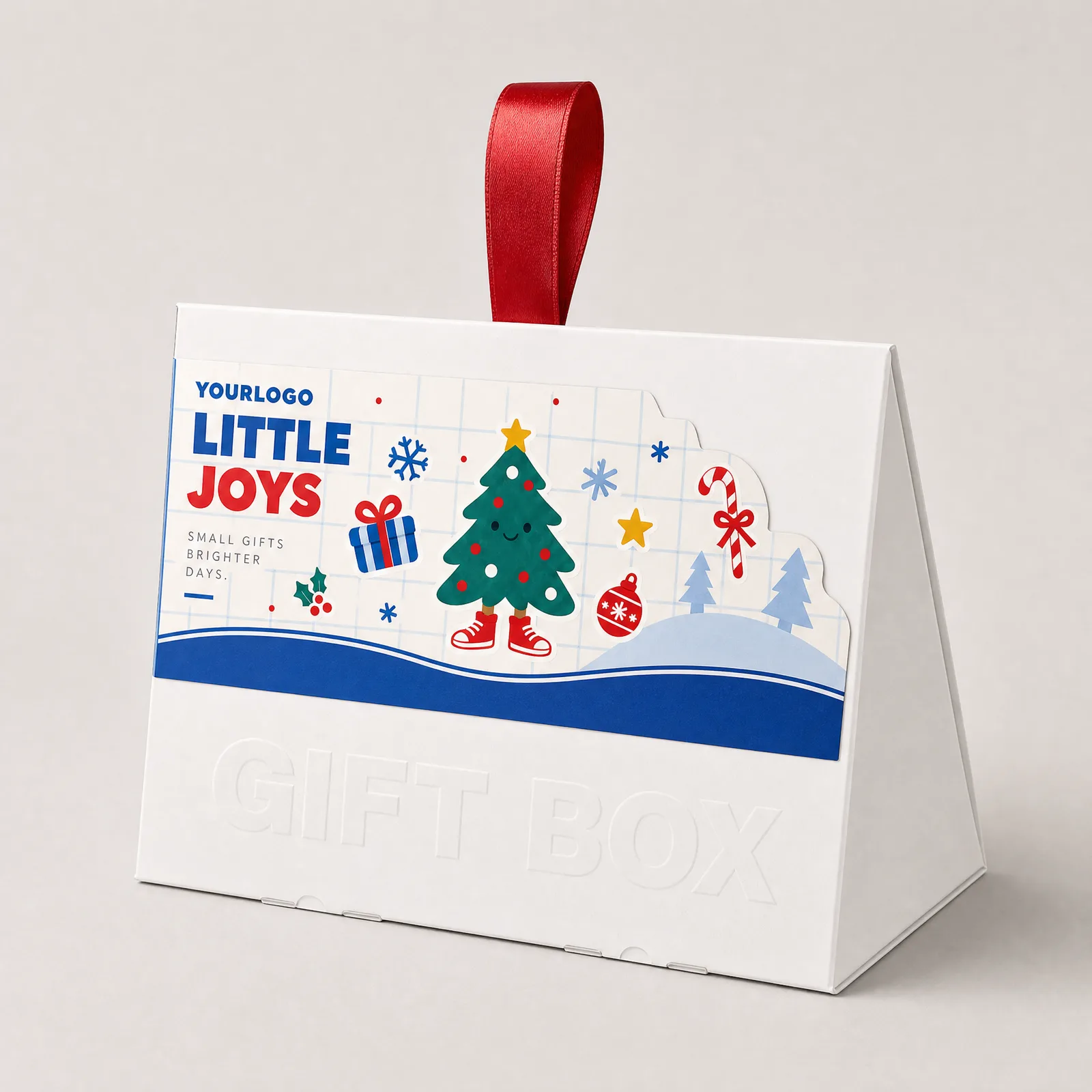 BST Hộp quà tam giác Giáng Sinh — Little Joys