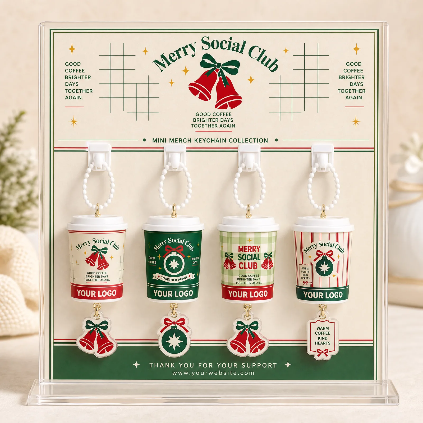 BST Móc khóa Giáng Sinh — Merry Social Club