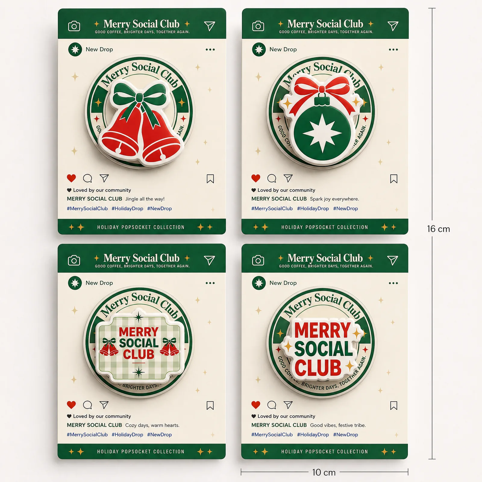 BST Popsocket Giáng Sinh — Merry Social Club