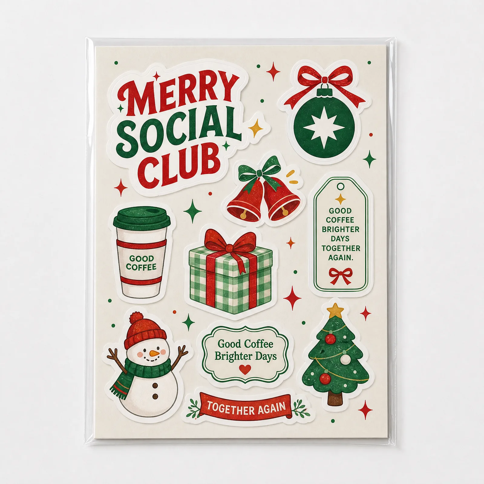 BST Sticker Giáng Sinh — Merry Social Club