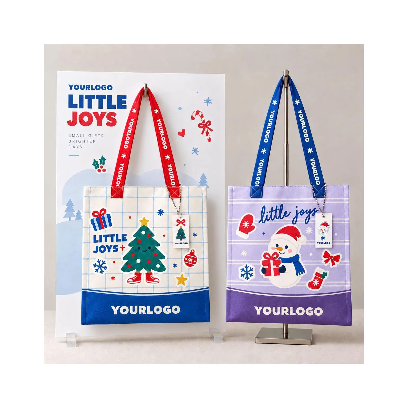 BST Túi tote Giáng Sinh — Little Joys