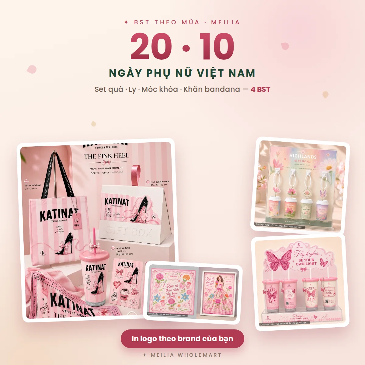 Bộ sưu tập 20/10 Ngày Phụ nữ Việt Nam của Meilia