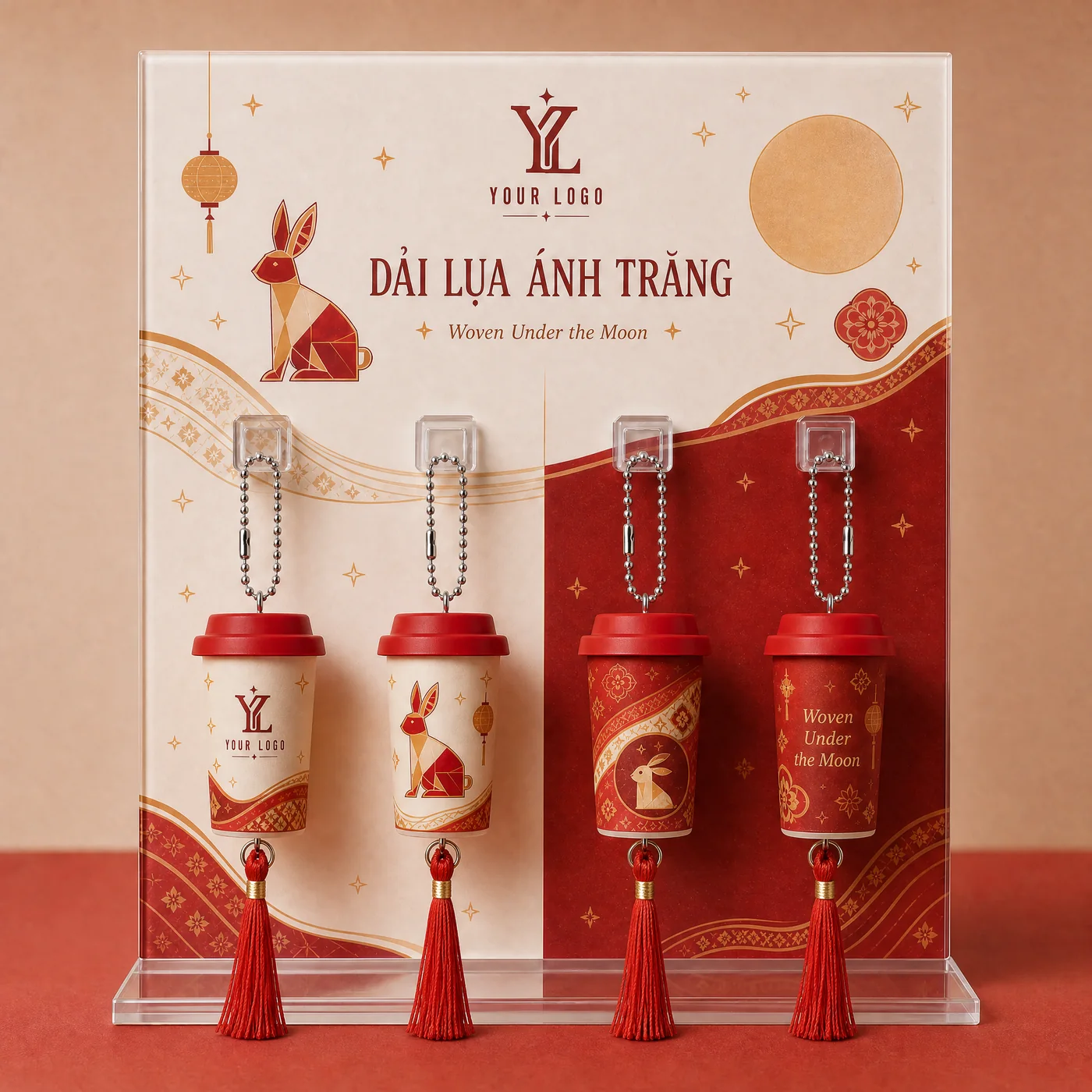 Concept móc khóa lồng đèn Trung Thu Meilia