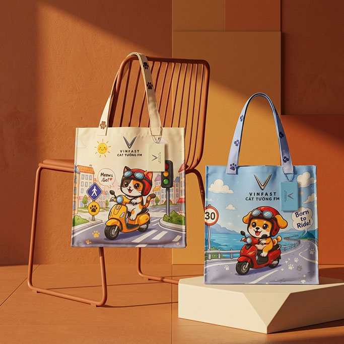 Mẫu túi tote khách hàng 05