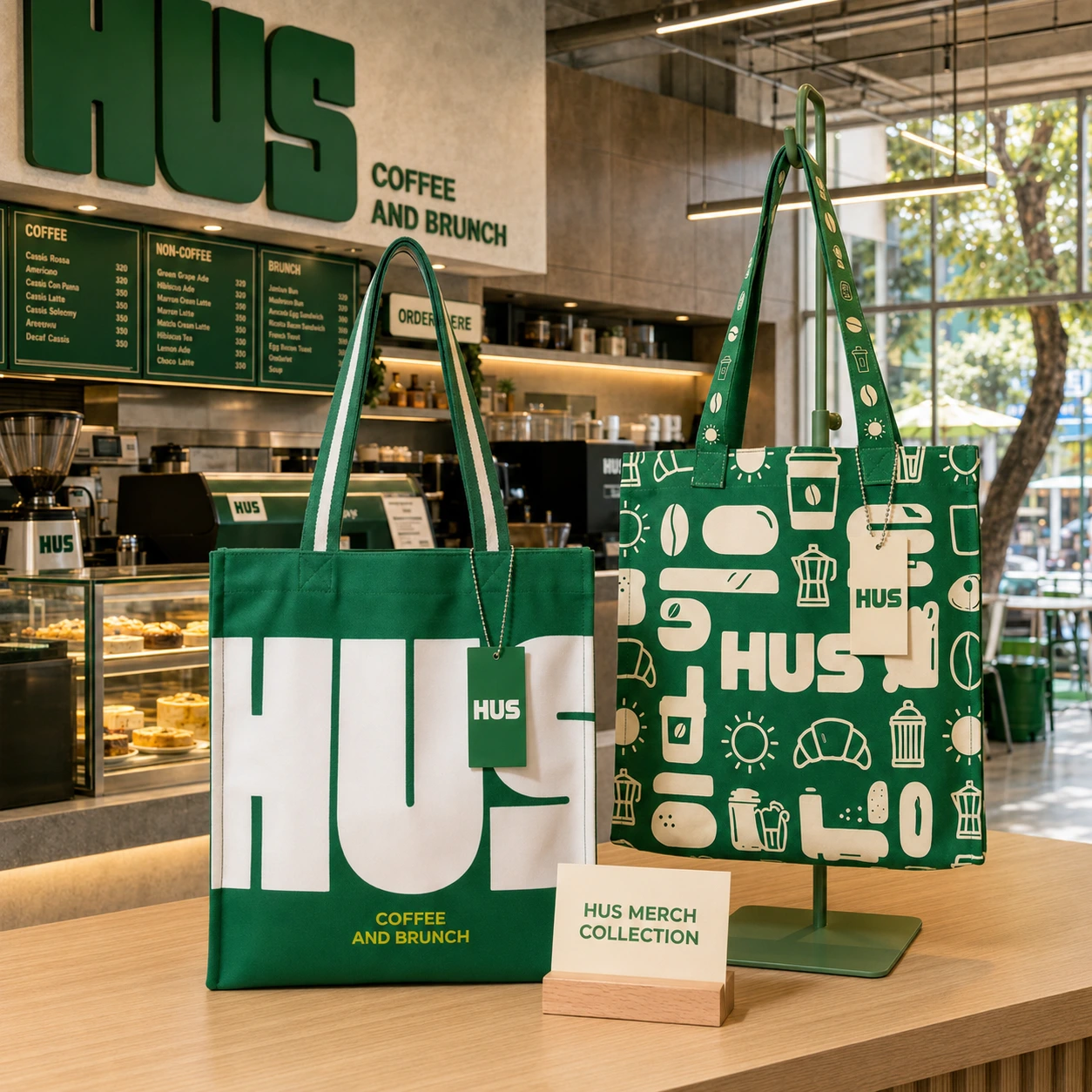 Túi tote in logo